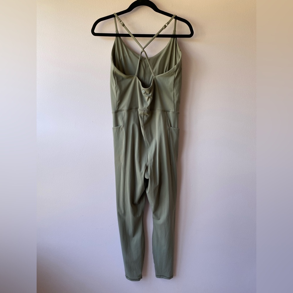 CALIA by Carrie Underwood Inspire Adjustable Strap Bodysuit, Large Gray - Picture 8 of 12